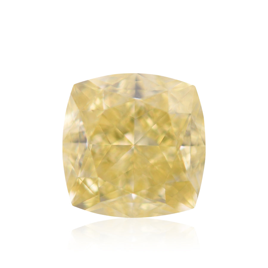 1.20 Carat Fancy Yellow Cushion Diamond VS1 GIA