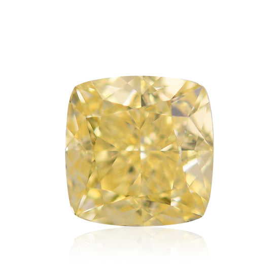 Diamante Giallo Intenso Fancy Taglio Cuscino VS1 GIA da 1,33 Carati