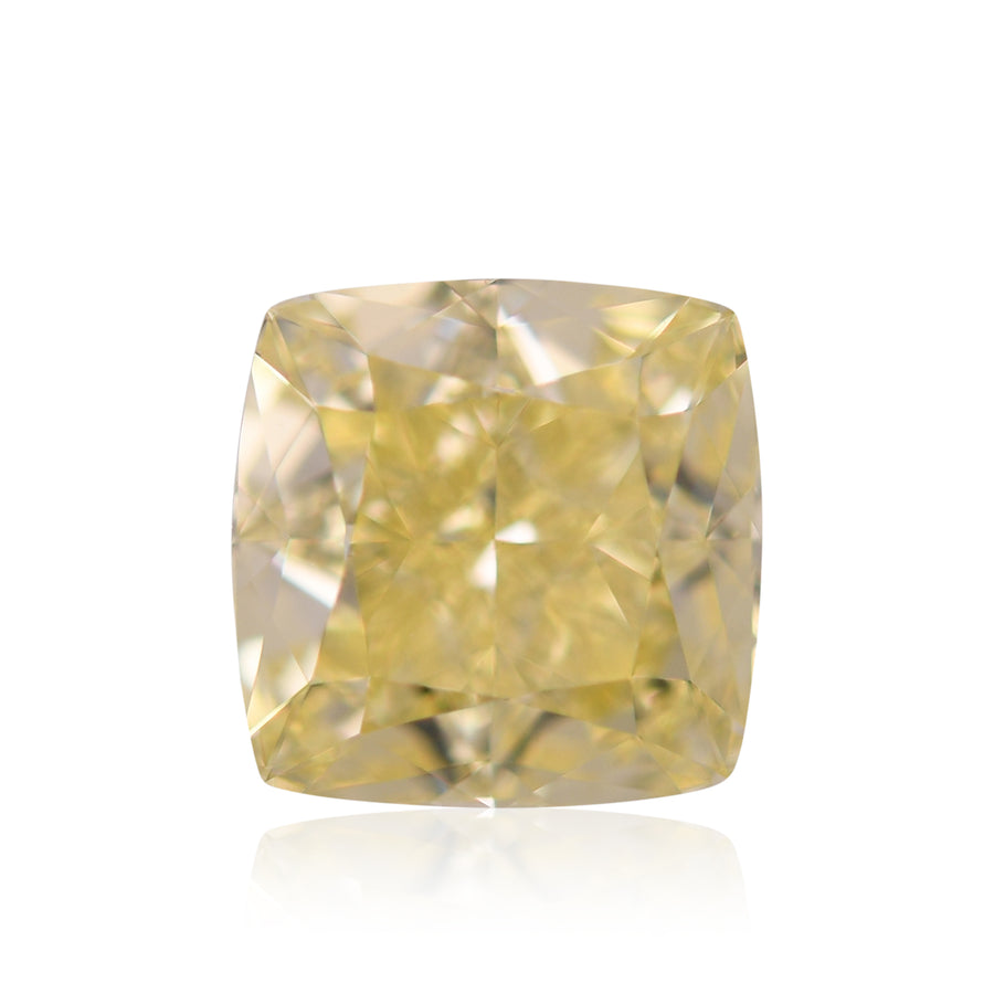 Diamante Giallo Fancy Cushion da 1.50 Carati VVS2 GIA