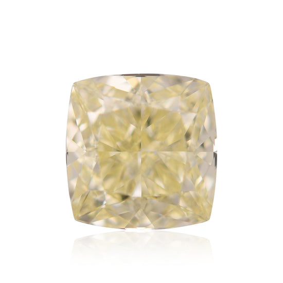 Diamante cuscino Fancy Light Yellow da 1,57 carati VS1 GIA