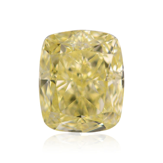Diamante Cushion Fancy Yellow da 2,01 carati VVS2 GIA