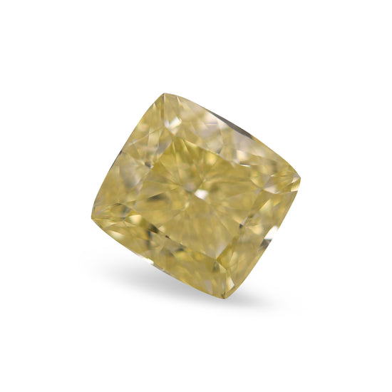 2.01 Carat Fancy Yellow Cushion Diamond SI1 GIA