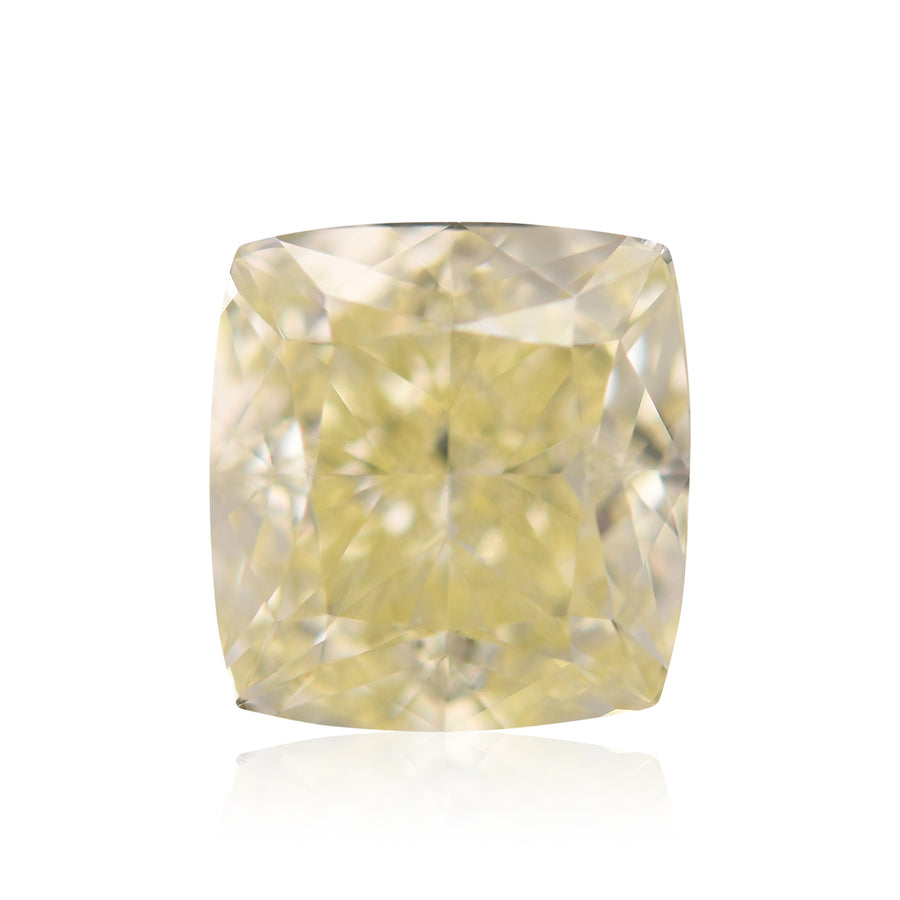 Diamante a cuscino, 2,07 carati, giallo chiaro fantasia, VVS2 GIA