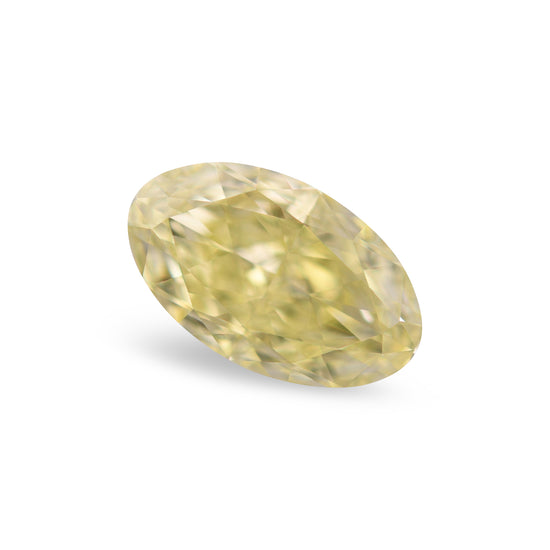 Diamante GIA ovale giallo fantasia da 1,71 carati VVS2