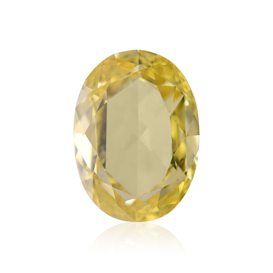 Diamante Ovale Giallo Vivace Intenso da 1,77 Carati (SI2) GIA