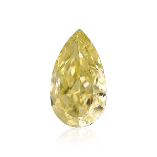 Diamante a pera GIA Fancy Yellow VS2 da 0,50 carati