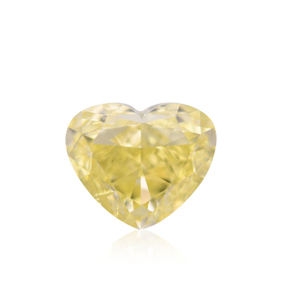 Diamante 2.01 carati Fancy Yellow a CUORE VVS1 GIA