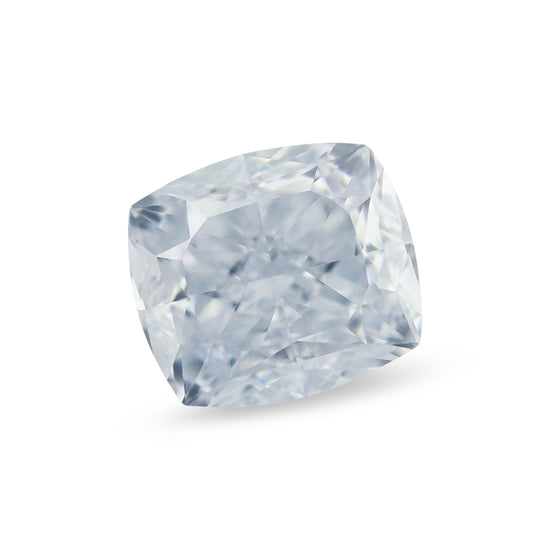 0.61 Carat Fancy Light Blue Cushion Diamond VVS2 GIA