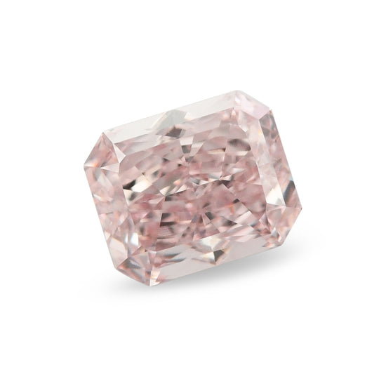0.67 Carat Fancy Pink Radiant Diamond VS1 GIA
