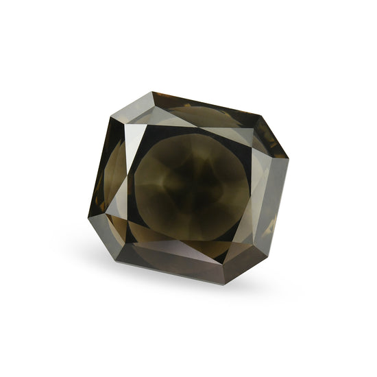 5.12 Carat Fancy Dark Gray Radiant Diamond GIA