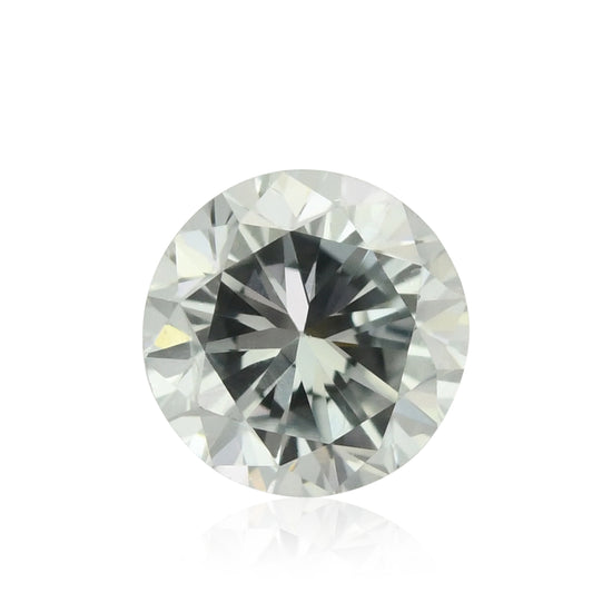 Diamante rotondo taglio brillante 0,29 carati Fancy Light Gray Blue SI2 GIA