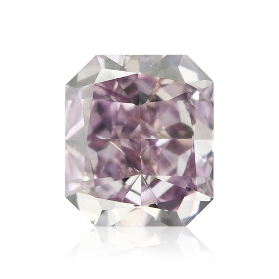 Diamante Radiant Fancy Rosa Viola SI2 GIA da 0.80 carati