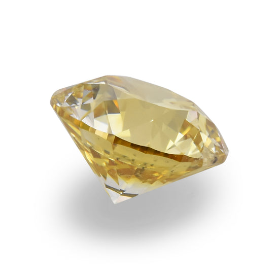 0.40 Carat Fancy Brownish Yellow Round Brilliant Diamond SI2 GIA