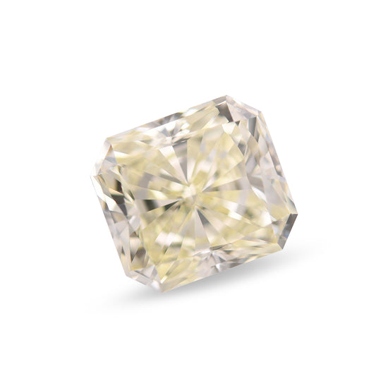 5.03 Carat Light Yellow Radiant Diamond VS2 GIA