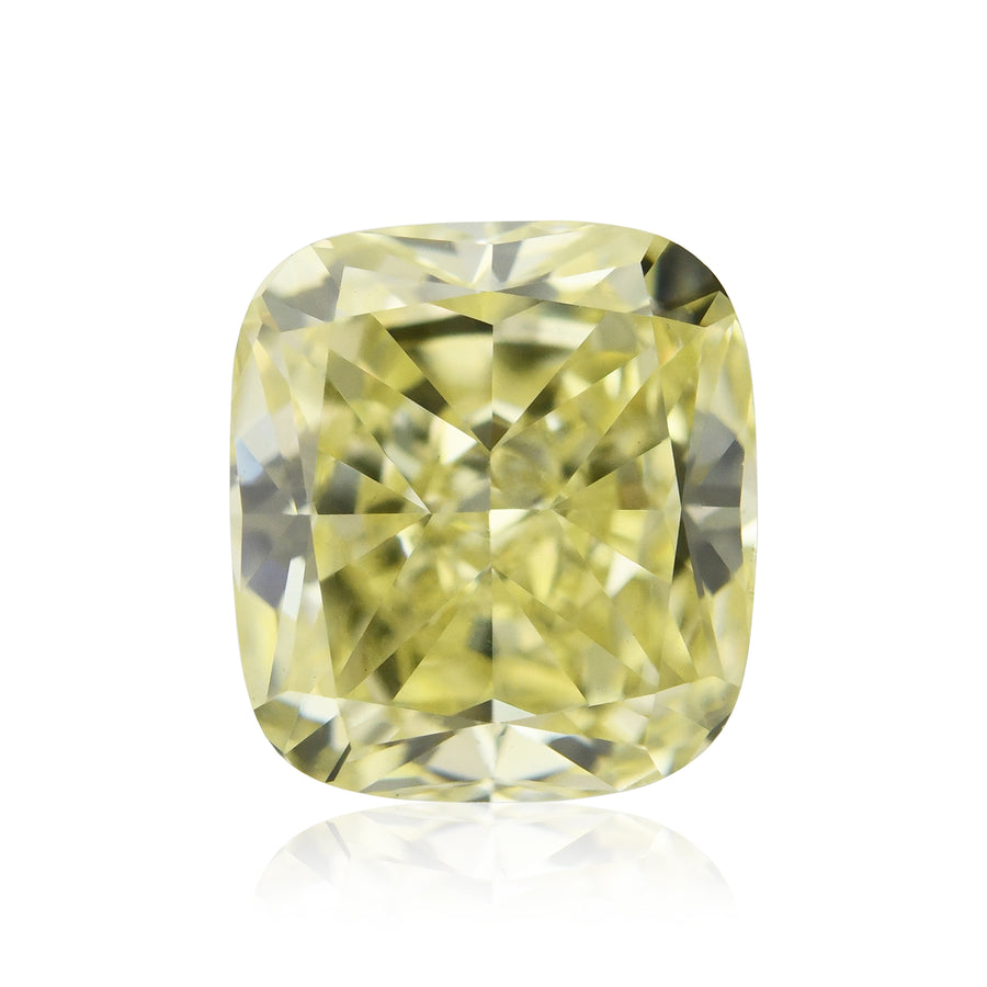 1.11 Carat Fancy Yellow Cushion Diamond SI1 GIA