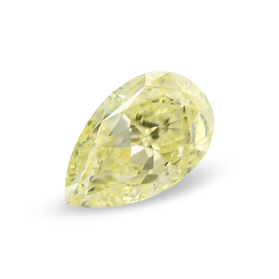 Diamante a Pera Giallo Chiaro Fantasia da 1,50 carati VVS1 GIA