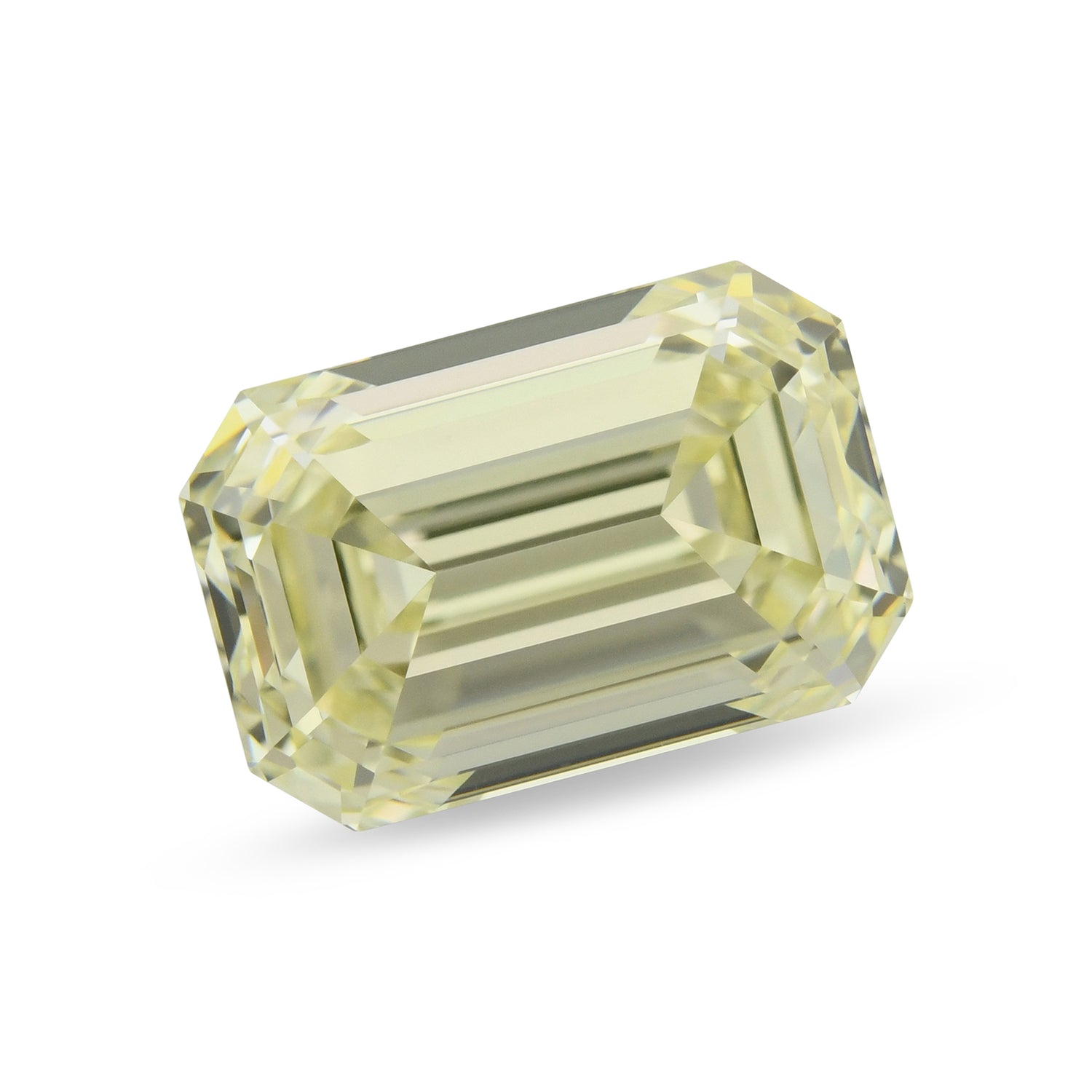 2.20 Carat U-V Emerald Diamond FL GIA