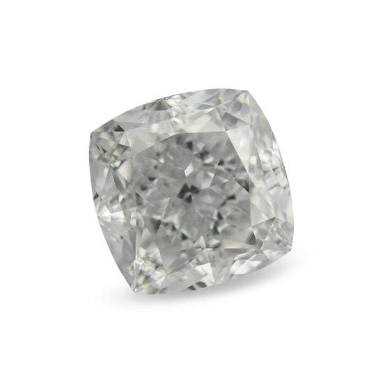 0.71 Carat Fancy Light Gray Cushion Diamond VVS1 GIA