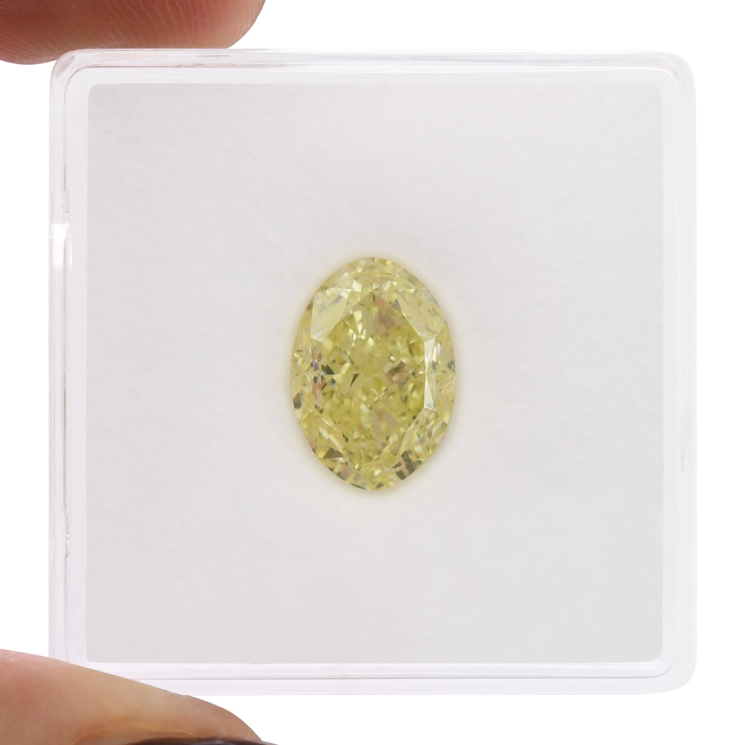 3.01 Carat Y-Z Oval Diamond VVS1 GIA
