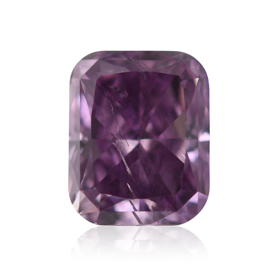 Diamante Cushion Fancy Deep Pinkish Purple da 0,78 Carati I1 GIA