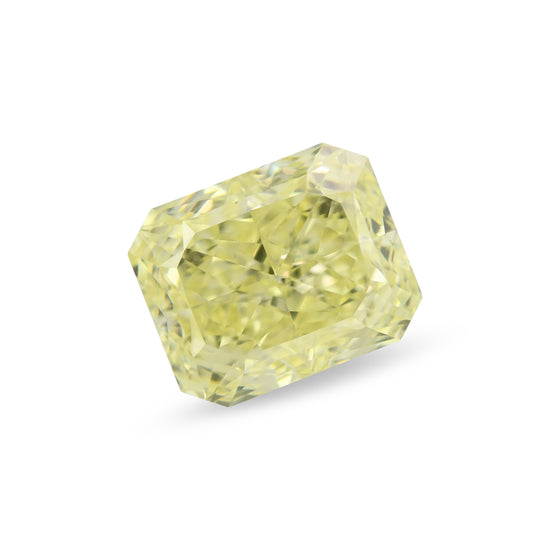 1,35 Karat Fancy Light Yellow Radiant Diamant VVS1 GIA