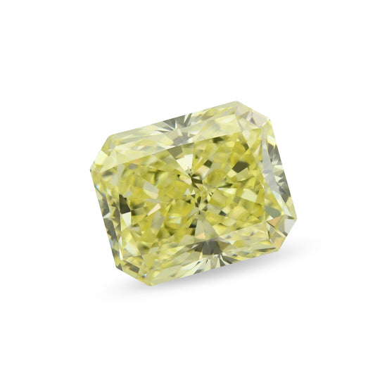 1,02 Karat Fancy Yellow Radiant Diamant VS2 GIA