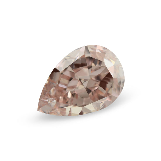 Diamante a Pera Rosa Brunastro Fancy, 1.30 Carati, VVS2, GIA