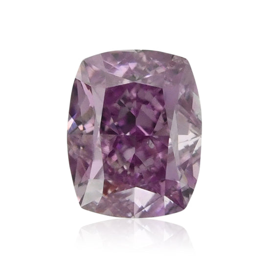 Diamante Cushion Rosa Purpureo Intenso Fantasia 0,25 Carati SI2 GIA