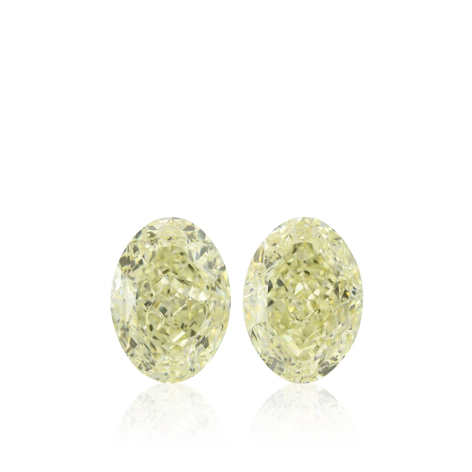 8.02 Carat W-X Oval Diamonds VS2