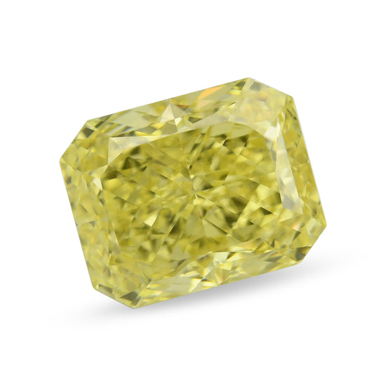 Diamante Giallo Intenso Fancy Taglio Radiante 1.31 carati VVS2 GIA