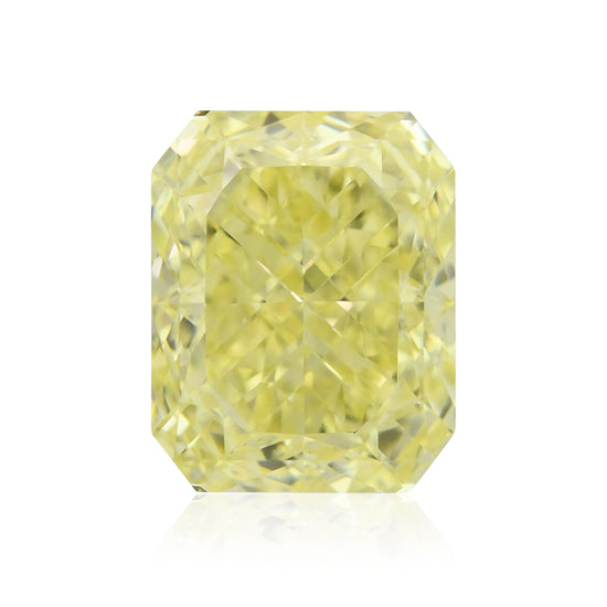 1,17 Karat Fancy Yellow Radiant Diamant IF GIA