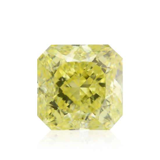 Diamante Radiante GIA VS1 Giallo Intenso Fancy 1,06 Carati