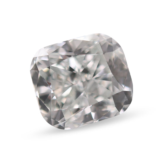 0.70 Carat Fancy Light Bluish Green Cushion Diamond I1 GIA