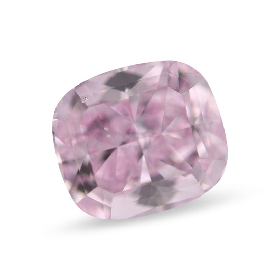 0.63 Carat Fancy Intense Purple Pink Cushion Diamond SI2 GIA