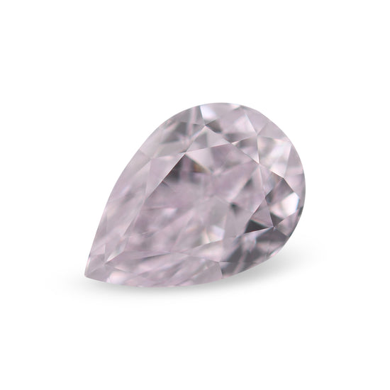 0.55 Carat Very Light Pink Pear Diamond SI1 GIA