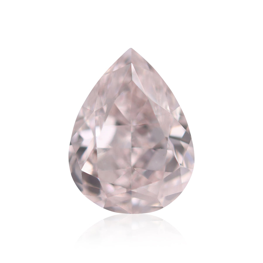 Diamante a Pera Rosa Chiaro da 0,51 carati SI1 GIA