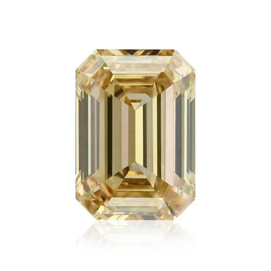 1.16 Carat Fancy Brown Yellow Emerald Diamond VS1 GIA