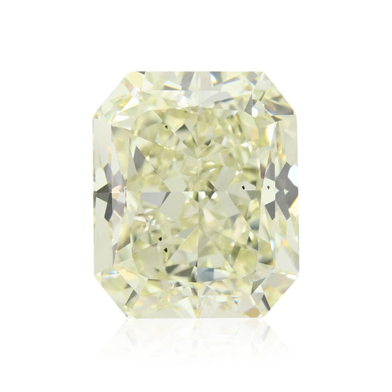 4,03 carati diamante radiante Fancy Green Yellow SI1 GIA