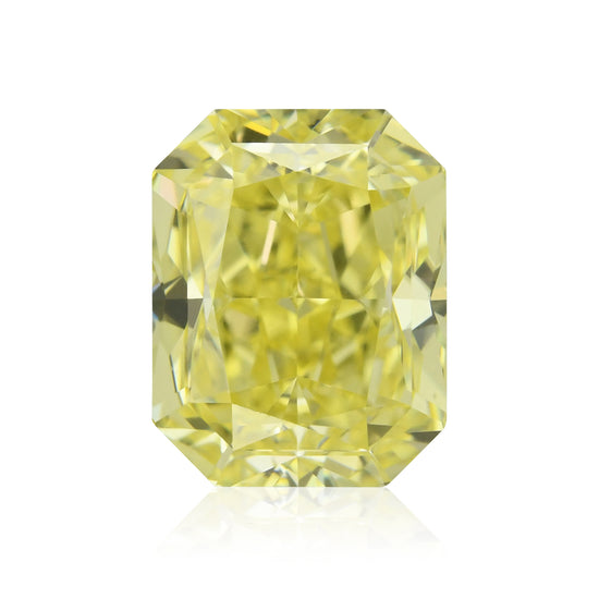 Diamante GIA VS2 Fancy Intense Yellow taglio Radiante da 1,28 carati
