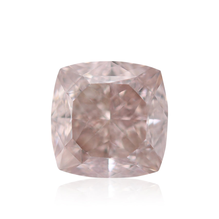 1.03 Carat Fancy Pinkish Brown Cushion Diamond SI1 GIA