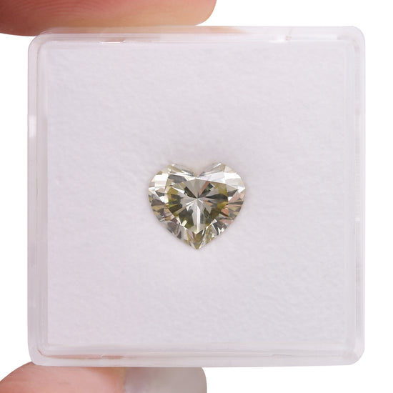 1,46 Karat Chameleon HEART Diamant VVS1 GIA
