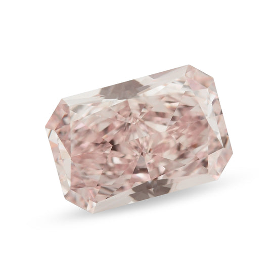 1,01 Karat hellrosafarbener Radiant Diamant VS1 GIA