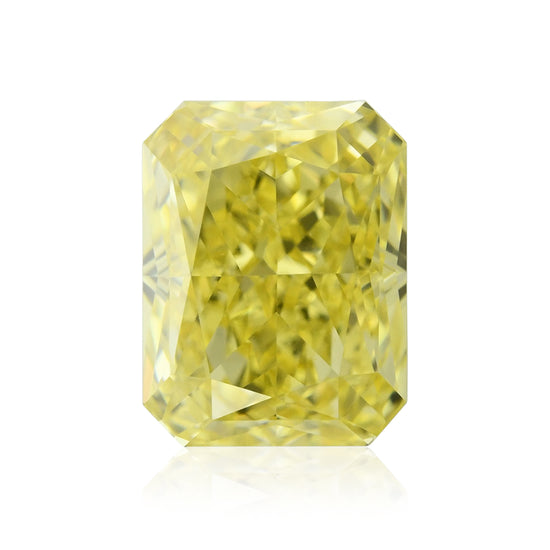Diamante Radiant Giallo Intenso Fancy da 0,76 carati VVS1 GIA