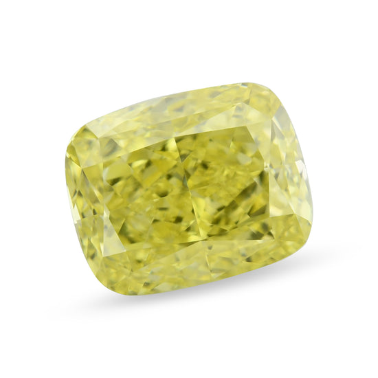 Diamante Giallo Intenso Fancy Taglio Cuscino da 1.07 Carati VVS2 GIA