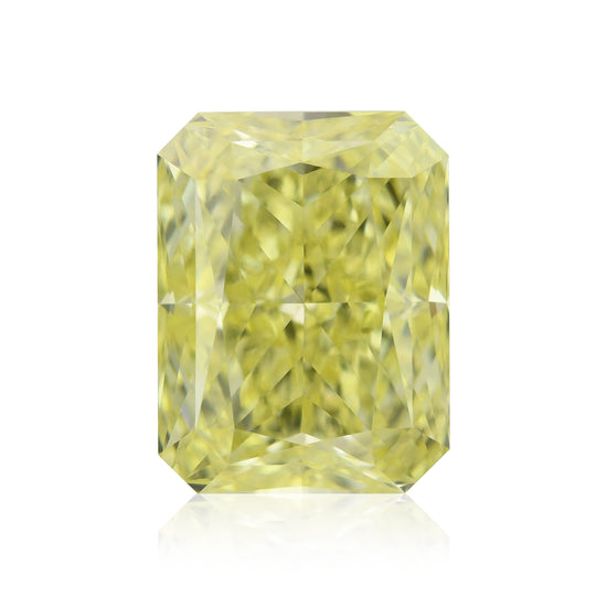 1.31 Carat Fancy Yellow Radiant Diamond VVS2 GIA