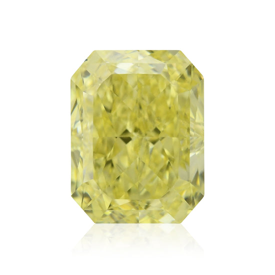 Diamante Radiante GIA Fancy Intense Yellow 0,89 carati VS1