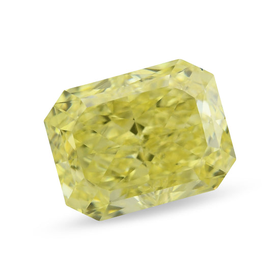 0.89 Carat Fancy Intense Yellow Radiant Diamond VS1 GIA