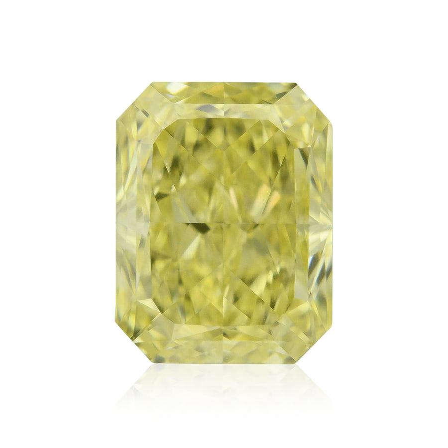 Diamante Radiante Giallo Intenso Fantasia 0,70 Carati VVS1 GIA