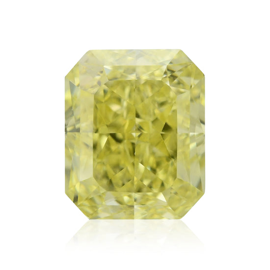Diamante taglio radiante, 0,61 carati, Fancy Intense Yellow, VS1, GIA