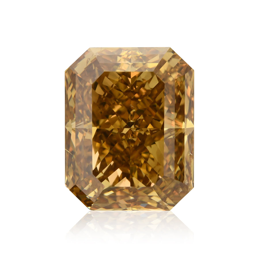 Diamante Radian da 7.02 Carati Fancy Deep Yellow Brown SI1 GIA